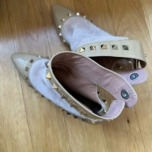Valentino studded booties